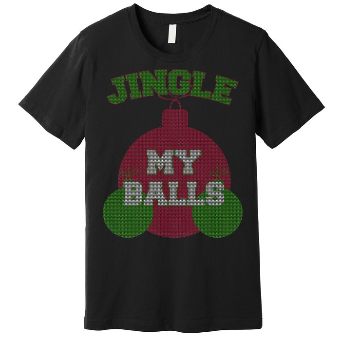 Jingle My Balls Funny X-Mas Premium T-Shirt