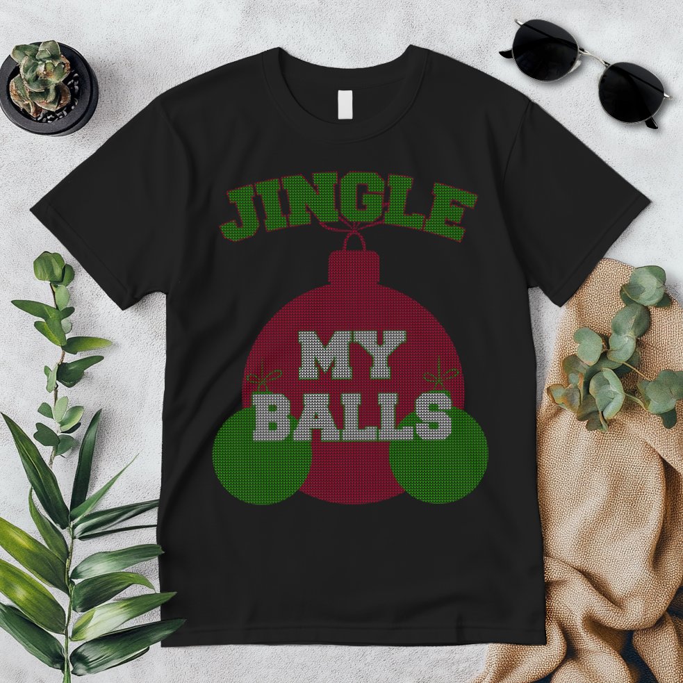 Jingle My Balls Funny X-Mas Premium T-Shirt
