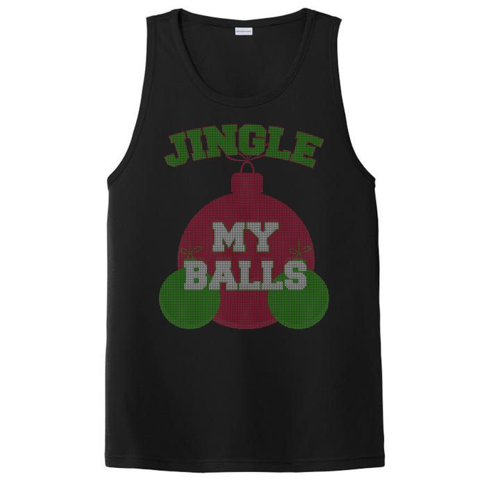 Jingle My Balls Funny X-Mas PosiCharge Competitor Tank