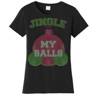 Jingle My Balls Funny X-Mas Women's T-Shirt