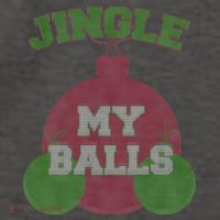 Jingle My Balls Funny X-Mas Vector Backpack