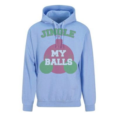 Jingle My Balls Funny X-Mas Unisex Surf Hoodie