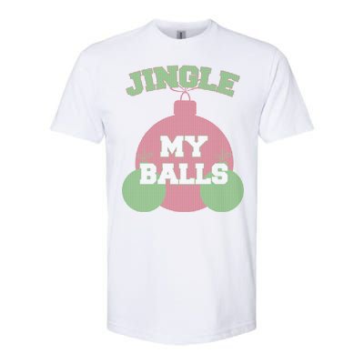 Jingle My Balls Funny X-Mas Softstyle® CVC T-Shirt