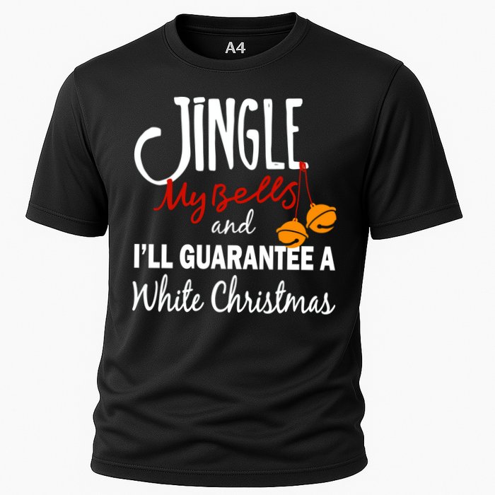 Jingle My Bells For White Christmas Cooling Performance Crew T-Shirt