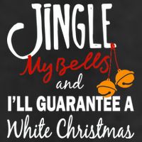 Jingle My Bells For White Christmas 11oz C Handle Ceramic Mug