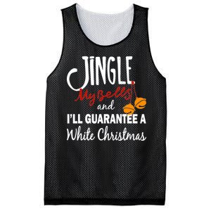 Jingle My Bells For White Christmas Mesh Reversible Basketball Jersey Tank