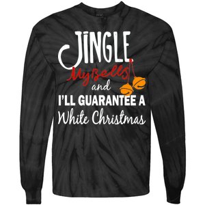 Jingle My Bells For White Christmas Tie-Dye Long Sleeve Shirt