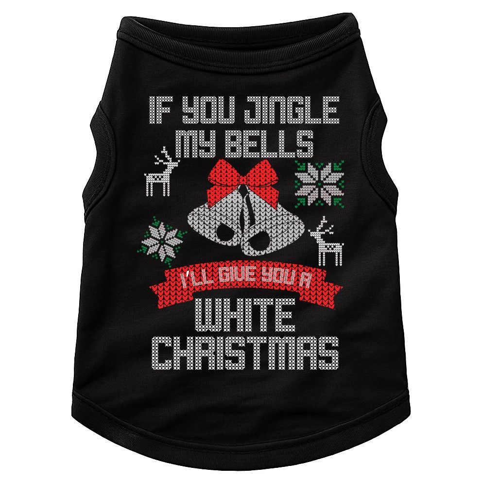 Jingle My Bells X-Mas Ugly Christmas Doggie Tank