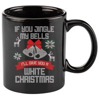 Jingle My Bells X-Mas Ugly Christmas 11oz C Handle Ceramic Mug