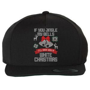 Jingle My Bells X-Mas Ugly Christmas Wool Snapback Cap