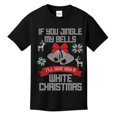 Jingle My Bells X-Mas Ugly Christmas Kids T-Shirt