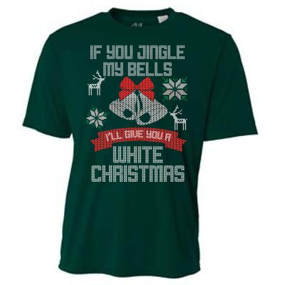 Jingle My Bells X-Mas Ugly Christmas Cooling Performance Crew T-Shirt