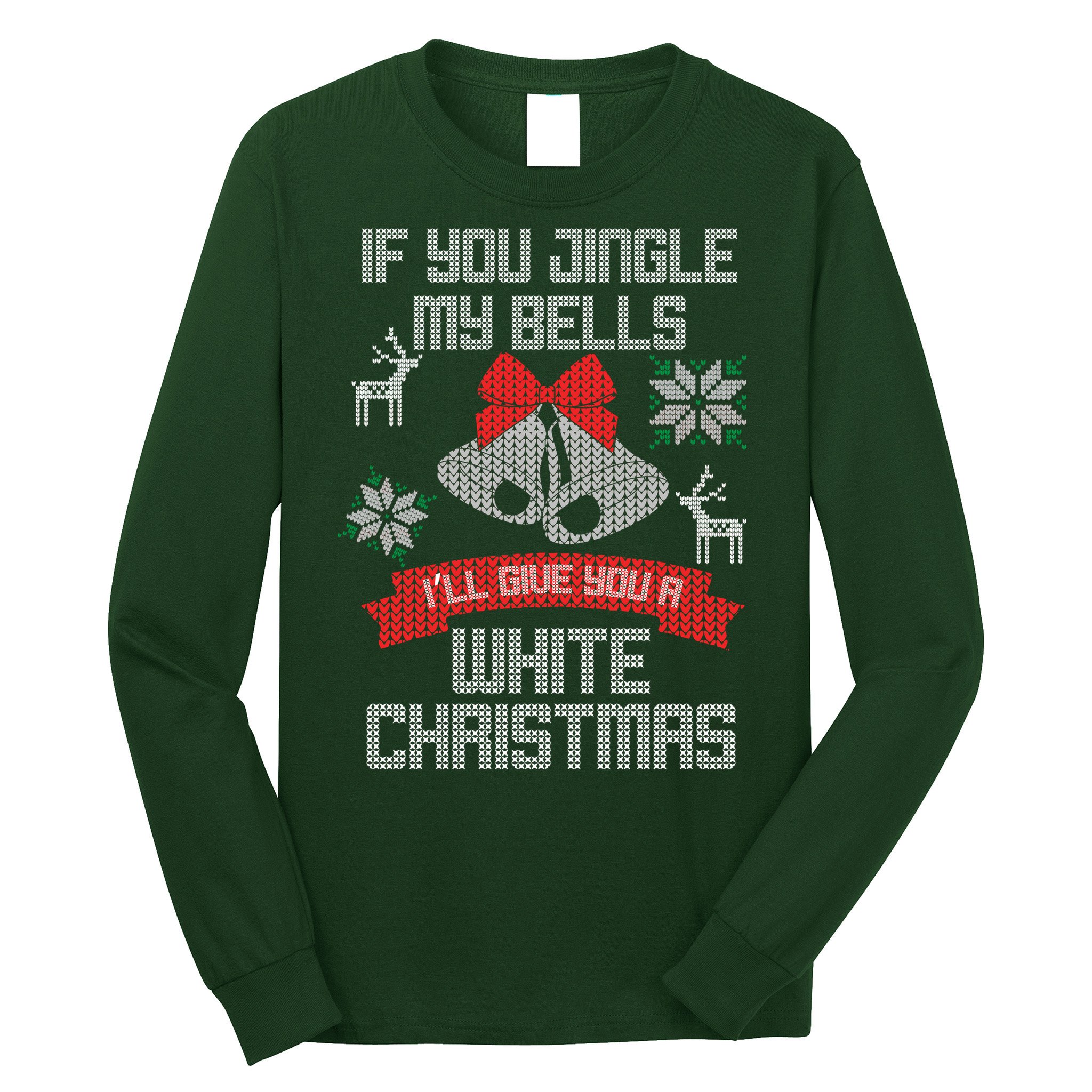 Jingle My Bells X-Mas Ugly Christmas Long Sleeve Shirt