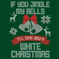 Jingle My Bells X-Mas Ugly Christmas Button