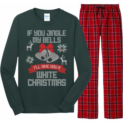 Jingle My Bells X-Mas Ugly Christmas Long Sleeve Pajama Set