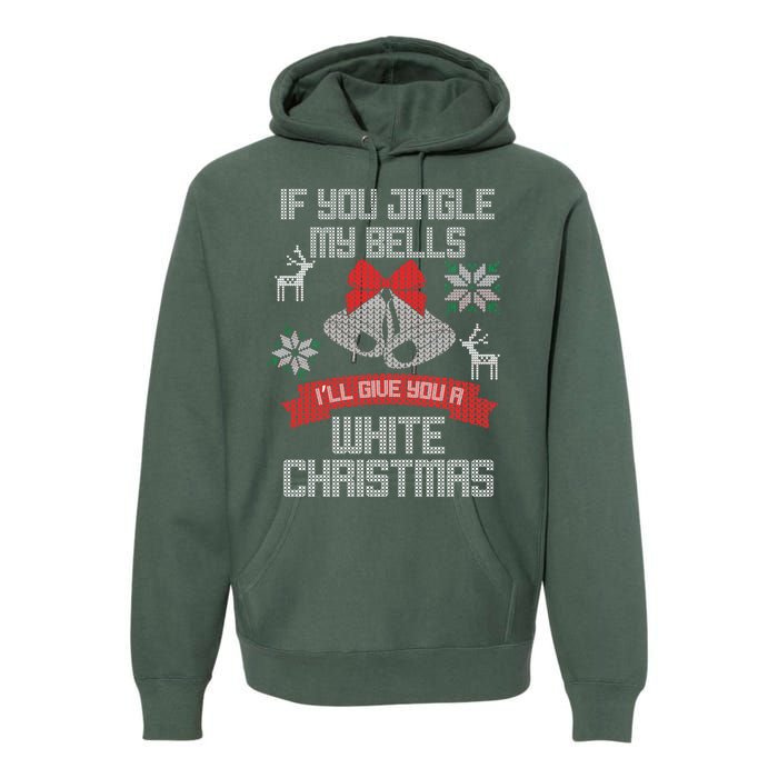 Jingle My Bells X-Mas Ugly Christmas Premium Hoodie