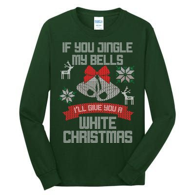 Jingle My Bells X-Mas Ugly Christmas Tall Long Sleeve T-Shirt