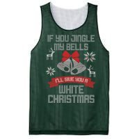 Jingle My Bells X-Mas Ugly Christmas Mesh Reversible Basketball Jersey Tank