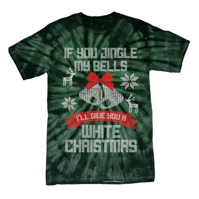 Jingle My Bells X-Mas Ugly Christmas Tie-Dye T-Shirt