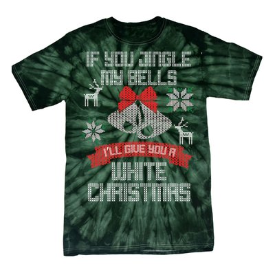 Jingle My Bells X-Mas Ugly Christmas Tie-Dye T-Shirt