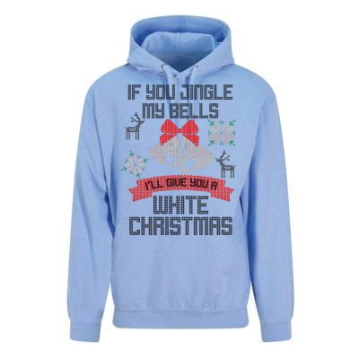 Jingle My Bells X-Mas Ugly Christmas Unisex Surf Hoodie