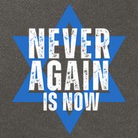 Jewish Israel Pride Am Yisrael Chai Never Again Is Now Cotton Canvas Backpack