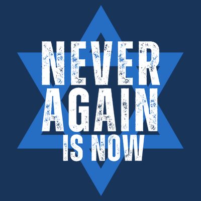 Jewish Israel Pride Am Yisrael Chai Never Again Is Now T-Shirt