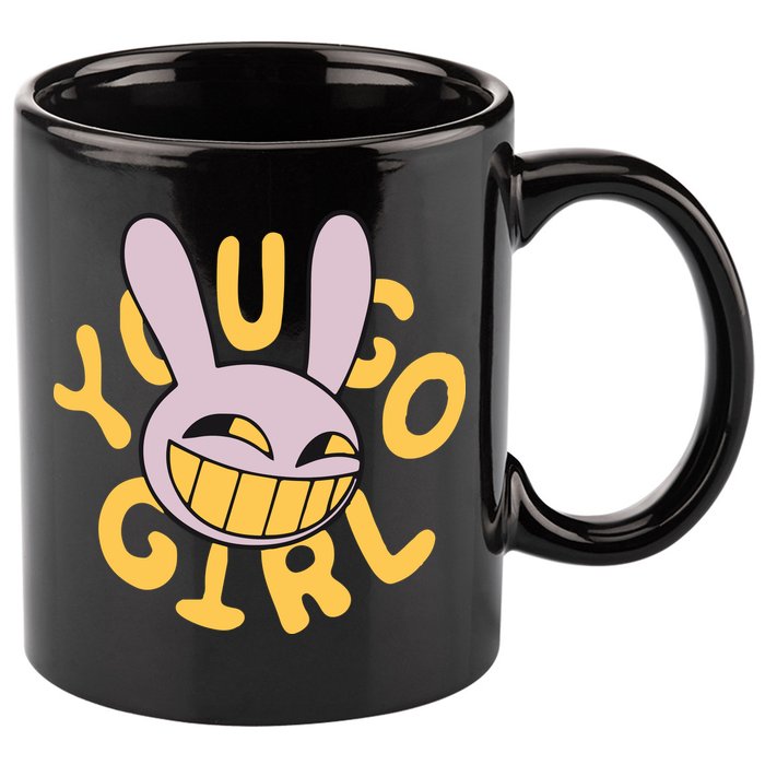 Jax Iconic Quote You Go Girl 11oz C Handle Ceramic Mug