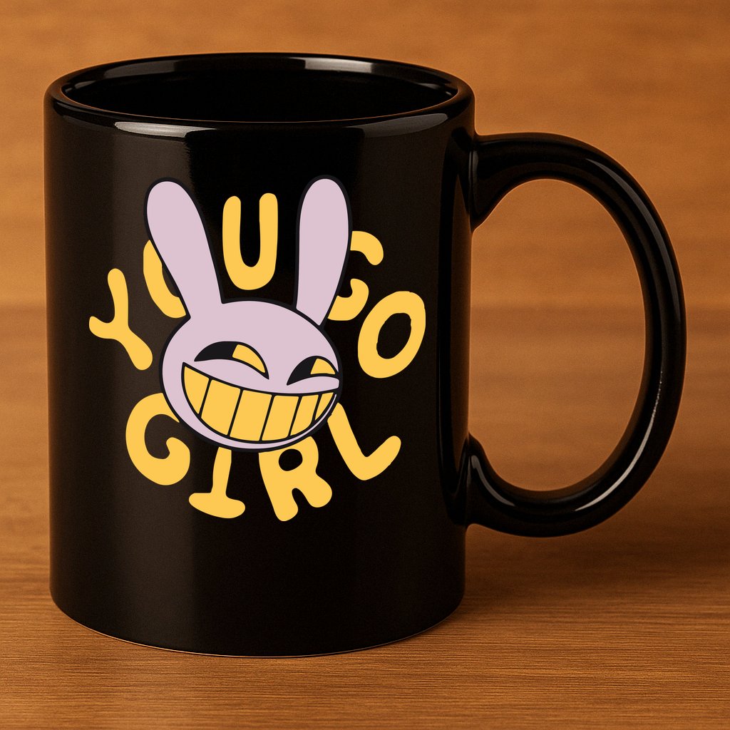 Jax Iconic Quote You Go Girl 11oz C Handle Ceramic Mug