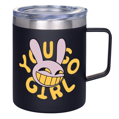 Jax Iconic Quote You Go Girl 12oz Stainless Steel Coffee Mug