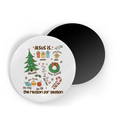 Jesus Is Reason For Season The Messiah Christian Christmas Magnet