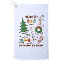 Jesus Is Reason For Season The Messiah Christian Christmas Platinum Collection Golf Towel