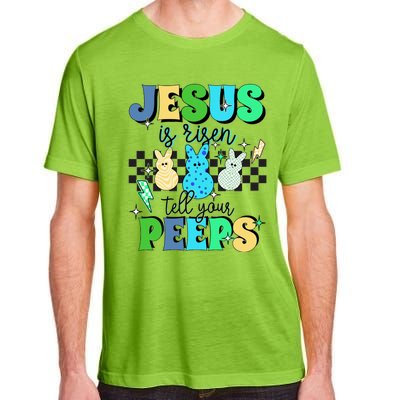 Jesus Is Risen Tell Your Peeps Adult ChromaSoft Performance T-Shirt