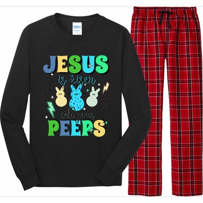 Jesus Is Risen Tell Your Peeps Long Sleeve Pajama Set