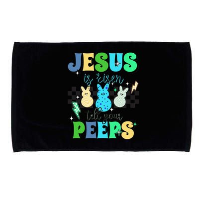 Jesus Is Risen Tell Your Peeps Microfiber Hand Towel