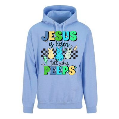 Jesus Is Risen Tell Your Peeps Unisex Surf Hoodie