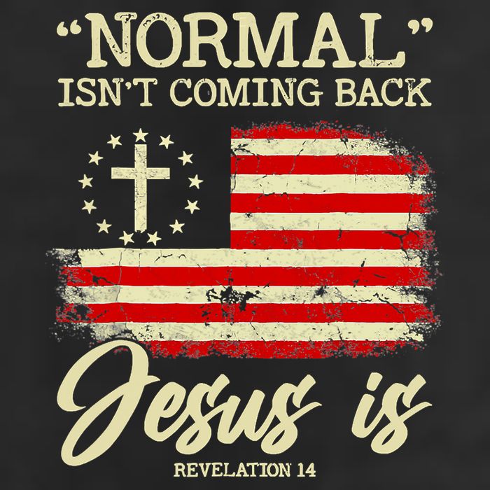 Jesus Is Revelation 14 Costume Normal Isn't Coming Back Beanie
