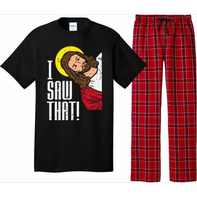 Jesus I Saw That Religious God Faith Christian Pajama Set