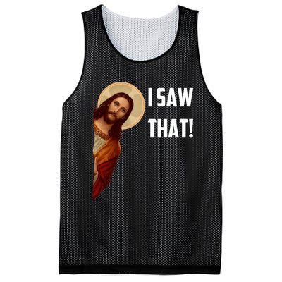 Jesus I Saw That Mesh Reversible Basketball Jersey Tank