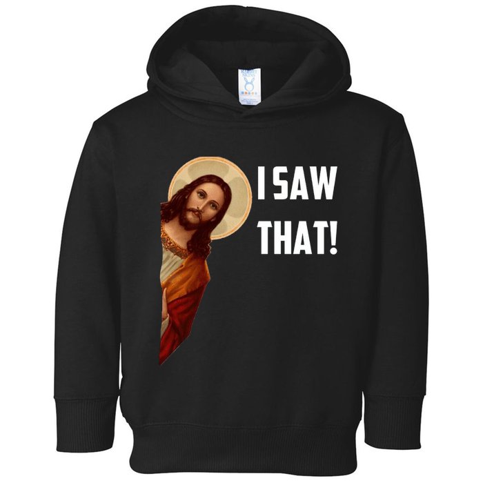 Jesus I Saw That Toddler Hoodie