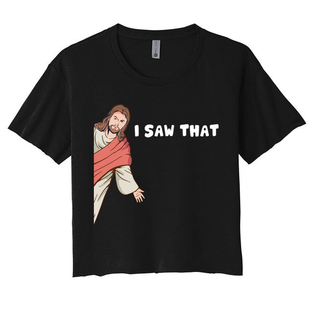 Jesus I Saw That Crop Top