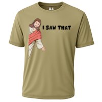 Jesus I Saw That Cooling Performance Crew T-Shirt