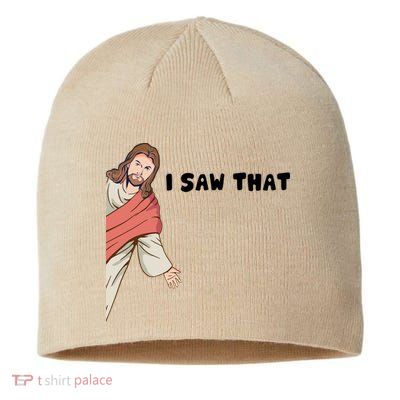 Jesus I Saw That Sustainable Beanie
