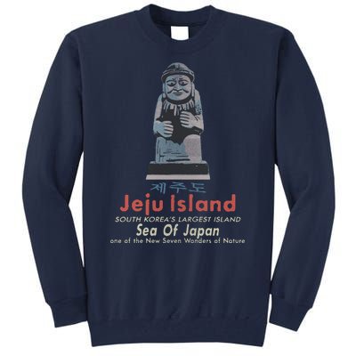 Jeju Island South Korea Tall Sweatshirt