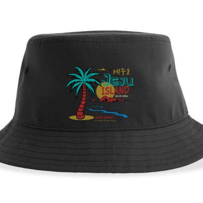 Jeju Island South Korea Sustainable Bucket Hat
