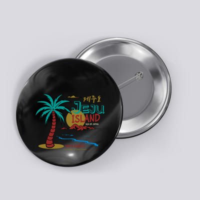 Jeju Island South Korea Button