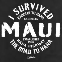 JCombs: I Survived The Road To Hana (Hana Highway) Maui Cool Comfort Performance Bucket Hat