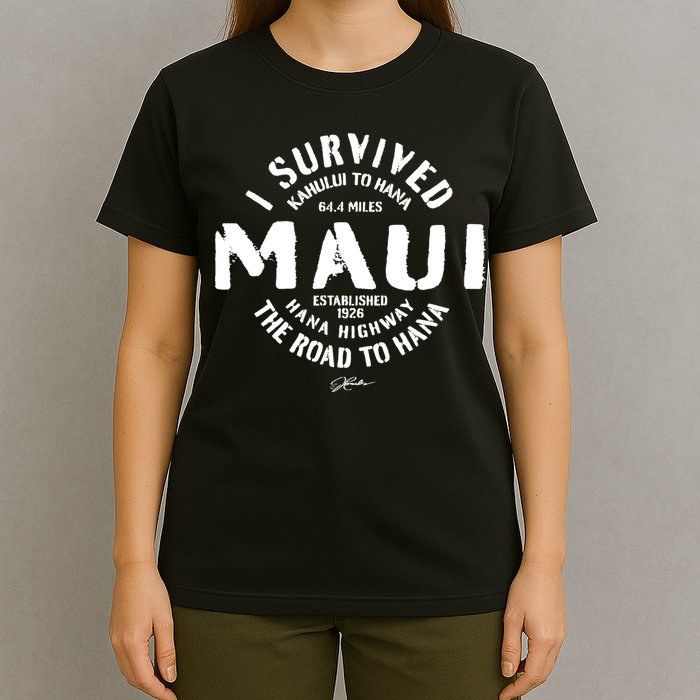 JCombs: I Survived The Road To Hana (Hana Highway) Maui T-Shirt
