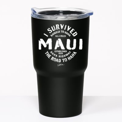 JCombs: I Survived The Road To Hana (Hana Highway) Maui Tumbler