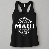 JCombs: I Survived The Road To Hana (Hana Highway) Maui Womens Tank Top